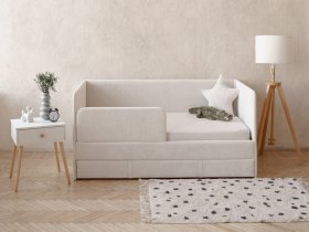Диван-кровать Happy (айвори) в Карасуке - karasuk.mebel-nsk.ru | фото