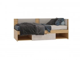 Диван-кровать с ящиком 0,9 м Стэнфорд Дв005.0_90 в Карасуке - karasuk.mebel-nsk.ru | фото