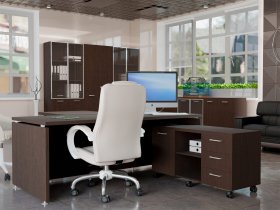 Комплект офисной мебели Президент-ПРО в Карасуке - karasuk.mebel-nsk.ru | фото