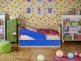 Кровать детская Бабочки 2,0 м в Карасуке - karasuk.mebel-nsk.ru | фото