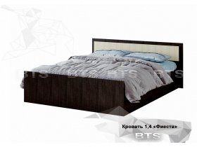 Кровать двуспальная 1,4м LIGHT Фиеста (BTS) в Карасуке - karasuk.mebel-nsk.ru | фото