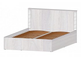 Кровать двуспальная с подъем. мех. 1,4 м Ривьера в Карасуке - karasuk.mebel-nsk.ru | фото