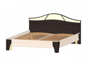 Кровать двуспальная 1,6 м Верона (Линаура) в Карасуке - karasuk.mebel-nsk.ru | фото