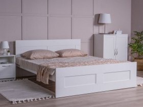 Кровать двуспальная 1,6м Сириус в Карасуке - karasuk.mebel-nsk.ru | фото