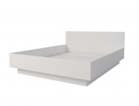 Кровать двуспальная Мебелевс 1,6 м (белый) в Карасуке - karasuk.mebel-nsk.ru | фото