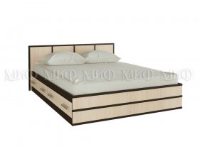 Кровать двуспальная Сакура 1,4 м в Карасуке - karasuk.mebel-nsk.ru | фото
