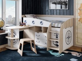 Кровать комбинированная «Немо» в Карасуке - karasuk.mebel-nsk.ru | фото