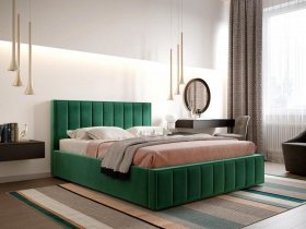 Кровать мягкая 1,4 Вена стандарт, вар.1 в Карасуке - karasuk.mebel-nsk.ru | фото