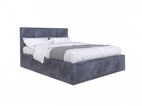 Кровать мягкая 1,6 Октавия стандарт, вар.1 в Карасуке - karasuk.mebel-nsk.ru | фото