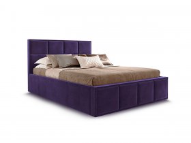 Кровать мягкая 1,6 Октавия стандарт, вар.3 в Карасуке - karasuk.mebel-nsk.ru | фото