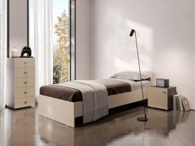 Кровать односпальная 0,9м Гиза в Карасуке - karasuk.mebel-nsk.ru | фото