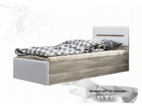 Кровать односпальная Наоми КР-12 в Карасуке - karasuk.mebel-nsk.ru | фото