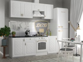 Кухонный гарнитур Гранд (белый) в Карасуке - karasuk.mebel-nsk.ru | фото
