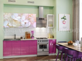 Кухонный гарнитур Вишневый цвет в Карасуке - karasuk.mebel-nsk.ru | фото