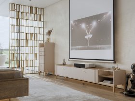 Модульная гостиная Одетта (дуб эндгрей/меланж) в Карасуке - karasuk.mebel-nsk.ru | фото