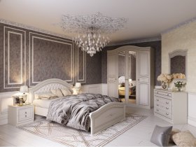Модульная спальня Николь (Мебельград) в Карасуке - karasuk.mebel-nsk.ru | фото