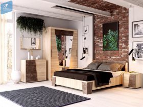 Модульная спальня Санремо в Карасуке - karasuk.mebel-nsk.ru | фото