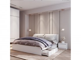 Модульная спальня Симпл в Карасуке - karasuk.mebel-nsk.ru | фото