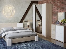 Модульная спальня «Валери» в Карасуке - karasuk.mebel-nsk.ru | фото