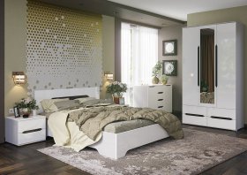 Модульная спальня Валирия в Карасуке - karasuk.mebel-nsk.ru | фото