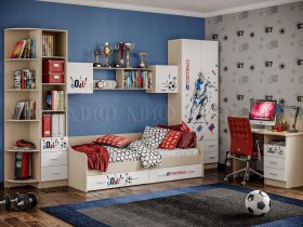 Модульная спальня Вега NEW Boy в Карасуке - karasuk.mebel-nsk.ru | фото