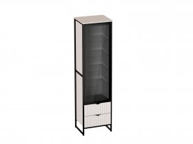 Шкаф 1 дв 2 ящ Нора (персидский жемчуг) (гостиная) в Карасуке - karasuk.mebel-nsk.ru | фото