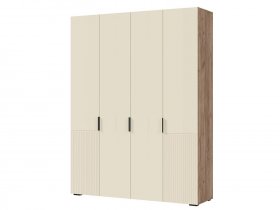 Шкаф четырехстворчатый (комби) Соната ШК-04 в Карасуке - karasuk.mebel-nsk.ru | фото
