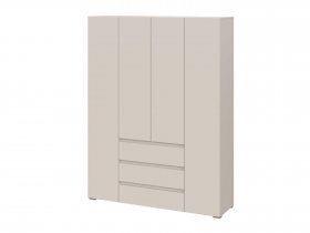 Шкаф четырехстворчатый с ящиками Люмо ШК-05 в Карасуке - karasuk.mebel-nsk.ru | фото