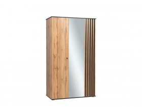 Шкаф для одежды трехстворчатый 51.14 (опора h=20мм) Либерти в Карасуке - karasuk.mebel-nsk.ru | фото