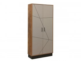 Шкаф двухстворчатый комбинированный для одежды Гамма  54.14 в Карасуке - karasuk.mebel-nsk.ru | фото