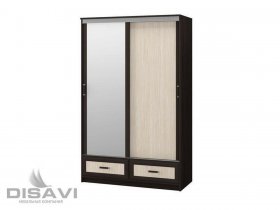 Шкаф-купе 2-х створчатый 1.35м Модерн в Карасуке - karasuk.mebel-nsk.ru | фото