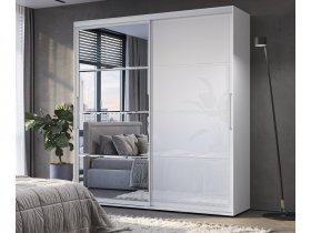 Шкаф-купе Крафт-6 2,0м (белый) в Карасуке - karasuk.mebel-nsk.ru | фото
