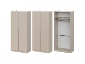 Шкаф ШК-100 Эккервуд (меланж) в Карасуке - karasuk.mebel-nsk.ru | фото