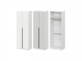 Шкаф ШК-75 Эккервуд (белый) в Карасуке - karasuk.mebel-nsk.ru | фото
