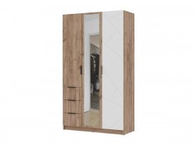 Шкаф трехстворчатый 1200 ШК-03 Орегон в Карасуке - karasuk.mebel-nsk.ru | фото