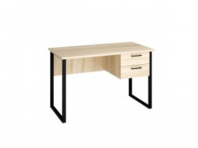 Стол компьютерный Ст152 (дуб сонома/черный муар) в Карасуке - karasuk.mebel-nsk.ru | фото
