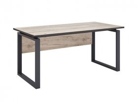 Стол руководителя Ст075.0 Гермес лофт (дуб крафт серый) в Карасуке - karasuk.mebel-nsk.ru | фото