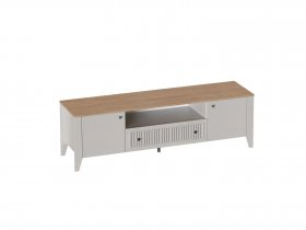Тумба широкая 2дв. 1ящ. Валенсия (гостиная) в Карасуке - karasuk.mebel-nsk.ru | фото